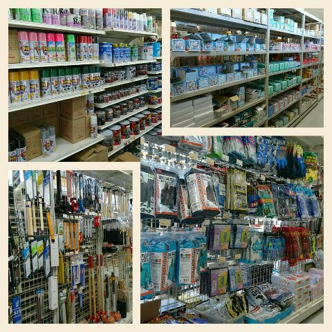 土木・建設資材総合販売
現場で使う小物の品揃えも豊富です。